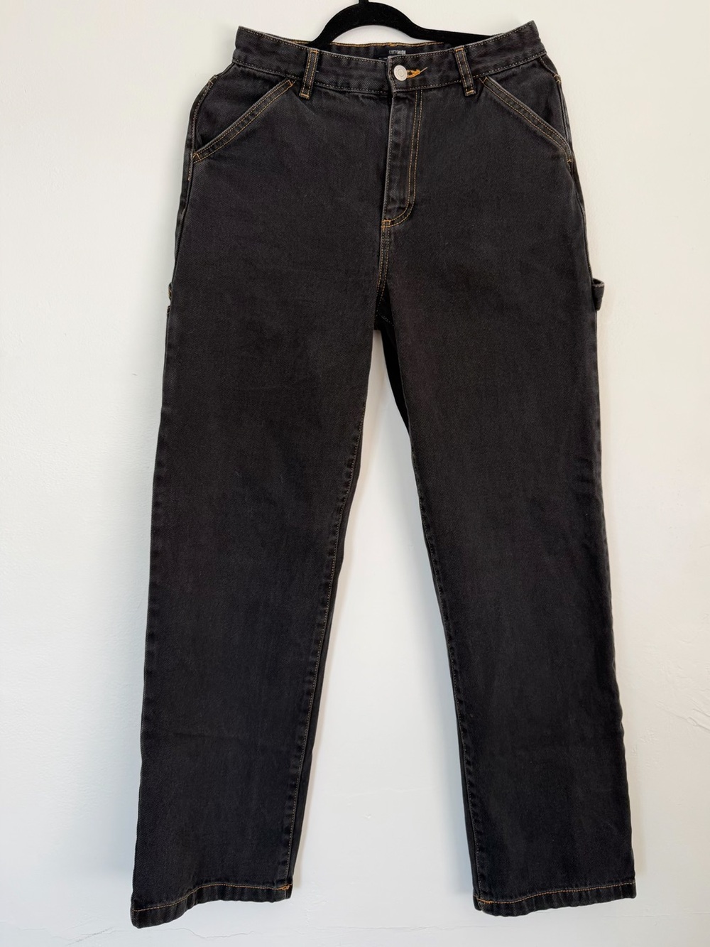 Cotton On Men's Relaxed Black Jeans